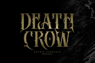 DEATH CROW Font Download