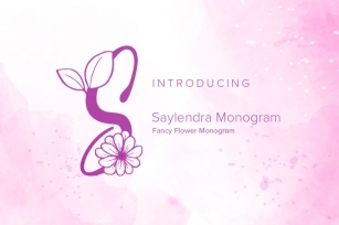 Saylendra Monogram Font Download