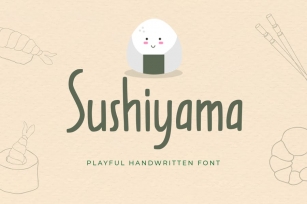 Shusiyama - Playful Handwritten Font Font Download