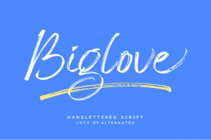 Biglove Font Download