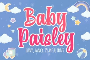 Baby Paisley a Playful Font Font Download