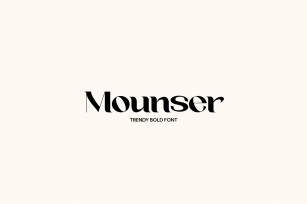 Mounser Modern Font Download