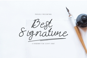 Best Signature Font Font Download