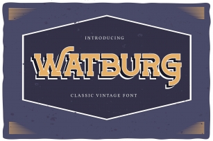 Watburg Font Download