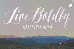 Asterism Clean Bold Font Download