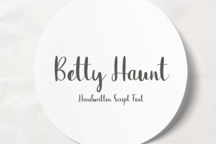 Betty Haunt Font Download