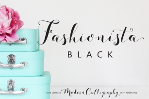 Fashionista Black Font Download