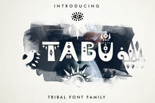TABU - Tribal Font Family Font Download