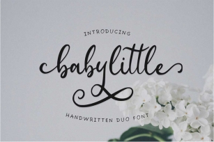 Babylittle Script Duo Font Font Download