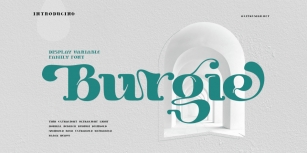 Burgie Font Download