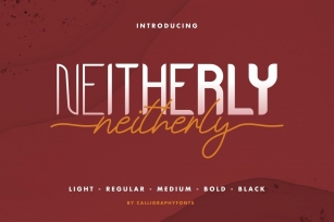 Neitherly Font Download