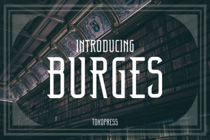 Burges - Classic Art deco font Font Download
