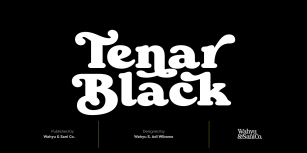 Tenar Black Font Download
