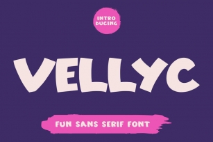 Vellyc - Fun Sans Serif Font Font Download