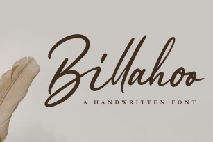 Billahoo - Elegant Font Font Download