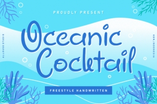 Oceanic Cocktail Font Download