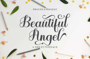 Beautiful Angel Font Download