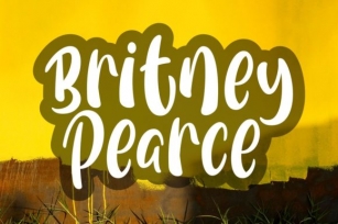 Britney Pearce Font Download