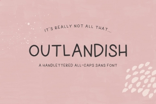 Outlandish Sans Font Download