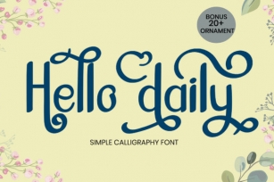 Hello Daily Font Download