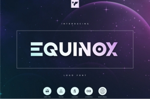 Equinox - Logo Font Font Download