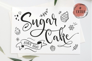 Sugar Cake Font Download