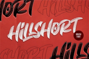 Hillshort -Urban Brush- Font Download