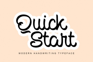 Quick Start Font Download