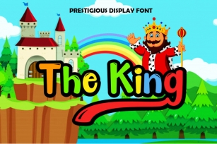 The King Display Font Download