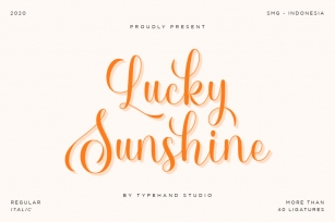 Lucky Sunshine Font Download