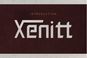 Xenitt font Font Download