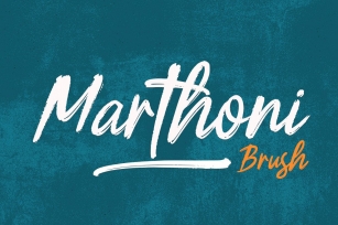 Marthoni Brush Font Download