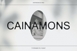 Cainamons - Vintage Font DR Font Download