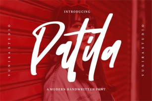 Patila | A Modern Handwritten Font Font Download