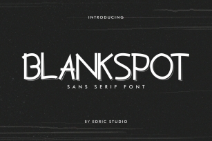 Blanksp Font Download