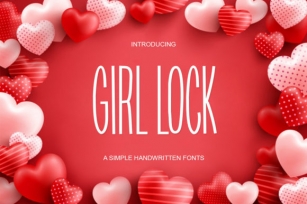Girl Lock Font Download