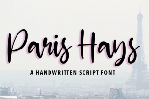 Paris Hays Font Download