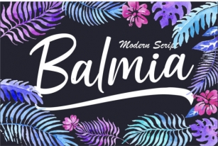 Balmia Font Download