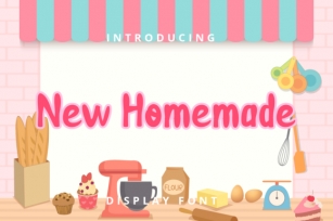 New Homemade Font Download