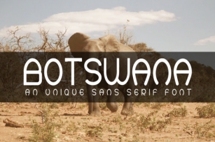Botswana Font Download