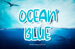 Ocean Blue Font Download