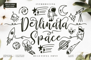 Derlinata Space Font Download