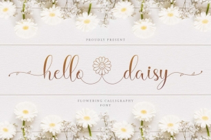 Hello Daisy - Flowering Script Font Download