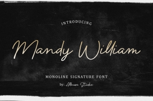 Mandy William Font Download
