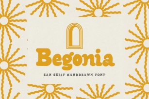 Begonia - Sans Serif Font Download