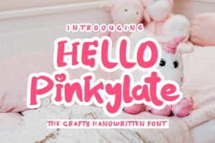 Hello Pinkylate Font Download
