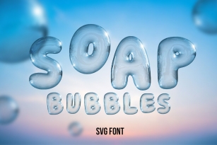 Soap Bubbles Font Download