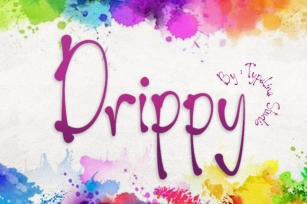 Drippy Font Download
