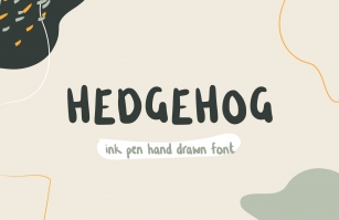 Hedgehog Hand Written Font Download
