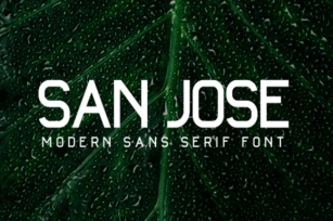 San Jose Font Download